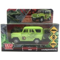 Легковой автомобиль Технопарк UAZ Hunter Динозавры HUNTER-12DIN-GN