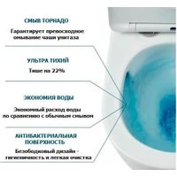 Унитаз напольный Cerutti Manlio Tornado CT10618