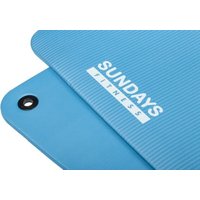 Набор для йоги Sundays Fitness Фитбол 75см IR97403 + Коврик 1.2см IR97506 (голубой, голубой)