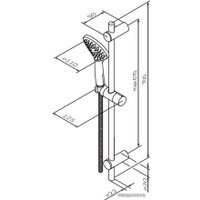 Душевой гарнитур  AM.PM Gem F0190033