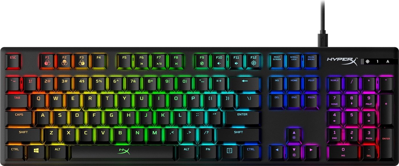 

Клавиатура HyperX Alloy Origins (HyperX Blue, нет кириллицы)