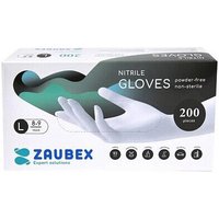 Виниловые перчатки Zaubex 9122532 (L, 200 шт)