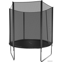 Батут GetActive Jump 6ft - 183 см с сеткой (черный)