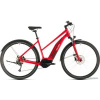 Электровелосипед Cube Nature Hybrid One 500 Allroad Trapeze р.54 2020 (красный)