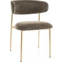 Стул Signal Elton Raven 78 (оливковый/золотой)