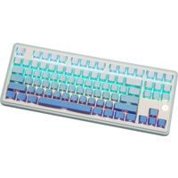 Клавиатура Ajazz AK870 Without Screen (белый/голубой, Ajazz Flying Fish)
