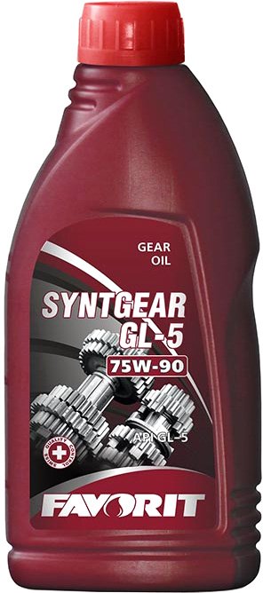

Трансмиссионное масло Favorit Syntgear 75W-90 GL-5 1л
