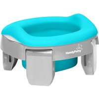 Дорожный горшок Roxy Kids HandyPotty 3 в 1 HP-255G (серый/мятный)