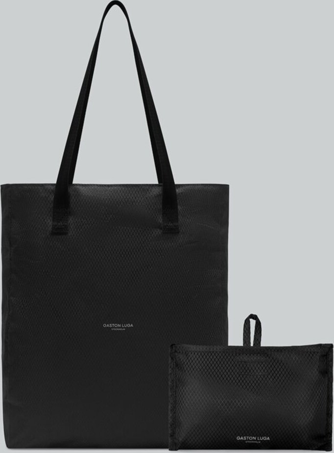 Сумка шоппер Gaston Luga Lightweight Packable Tote Backpack (черный)