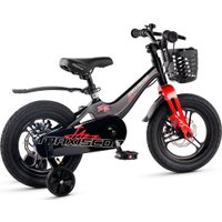 Детский велосипед Maxiscoo Jazz Pro 14 2025 MSC-J1445P (обсидиан, разобранный)