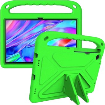 Чехол для планшета KST Детский чехол для Lenovo Tab M10 Plus 10.6 3rd Gen с ручкой и подставкой 2022 (зеленый)