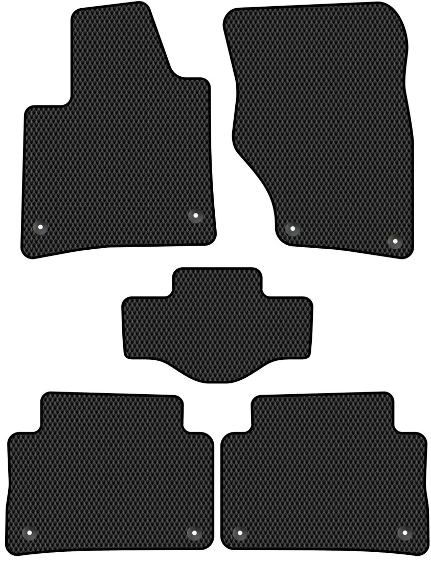 

Комплект ковриков для авто Alicosta Audi Q7 I (suv / 4LB, 8U) 2005 - 2015 (черный, ромб)