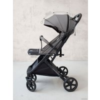 Коляска прогулочная «книга» Amarobaby Airy (серый)