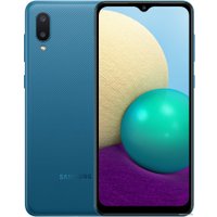 Смартфон Samsung Galaxy A02 SM-A022G/DS 2GB/32GB (синий)