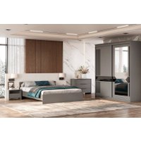 Тумба Mio Tesoro Камелия 1К (графит серый)