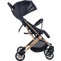 Коляска прогулочная «книга» Farfello Comfy Go CG-99 (черный/золотистый)