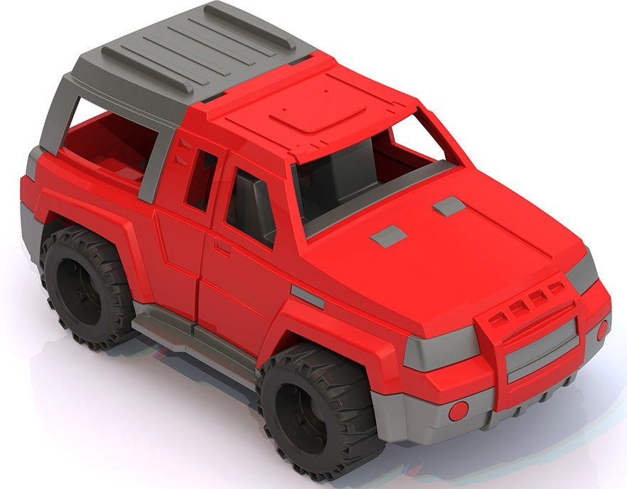 

Легковой автомобиль Нордпласт Джип Мустанг 160 (красный)