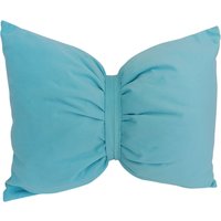 Декоративная подушка Sled Бант 45x35x17 (бирюзовый)