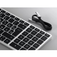 Клавиатура Satechi Slim X2 (серебристый)
