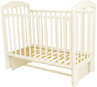 Классическая детская кроватка Топотушки Сильвия-5 653 (слоновая кость)