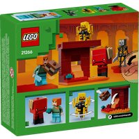 Конструктор LEGO Minecraft 21266 Битва за лаву Нижнего мира
