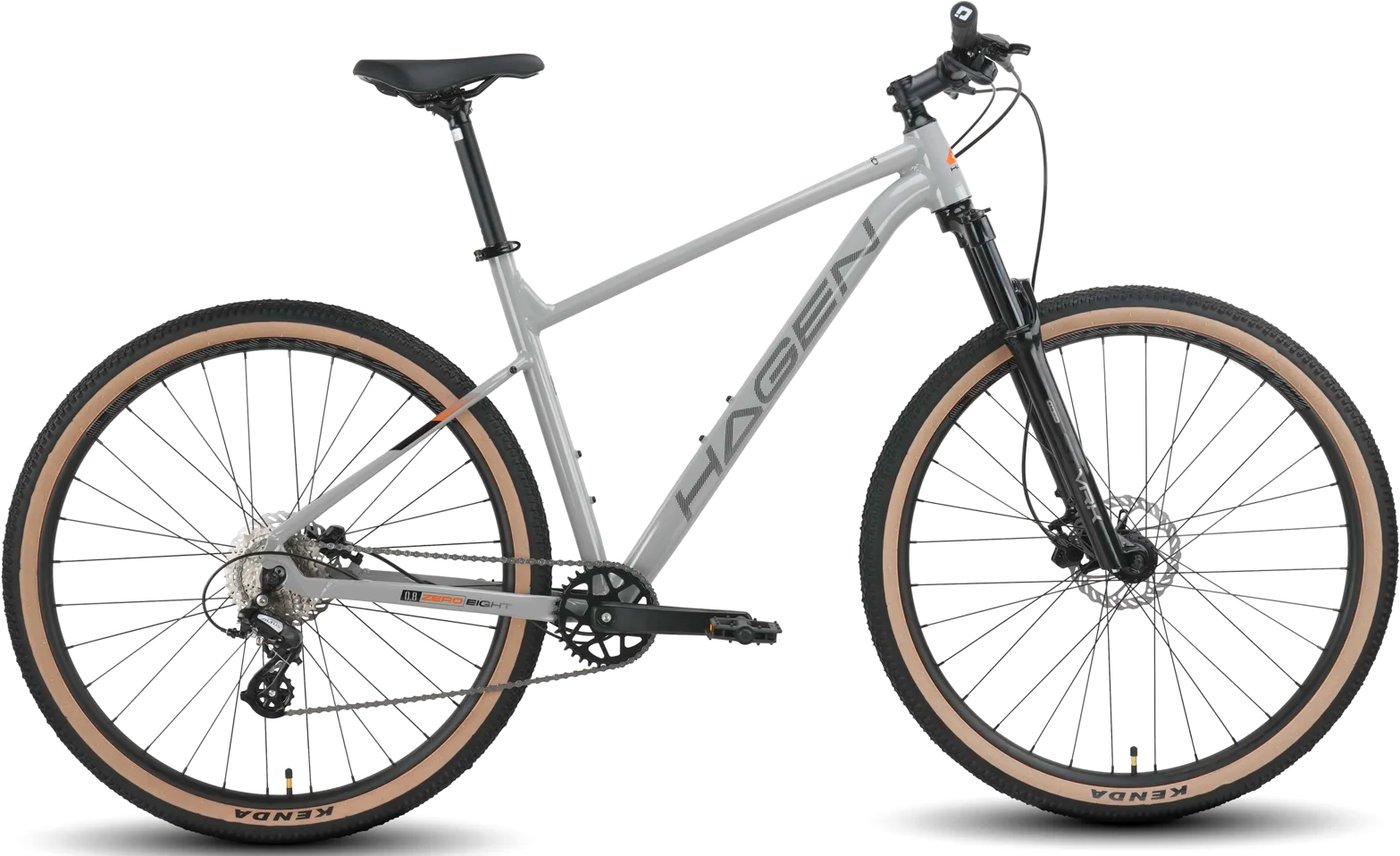 

Велосипед Hagen Zero 8 29 XL 2025 (серый глянец)