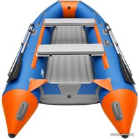 Моторная лодка Roger Boat Trofey 2900 (без киля, синий/оранжевый)