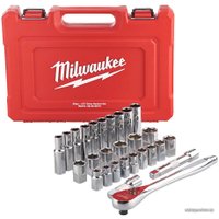 Набор трещотка с головками Milwaukee 4932471864 (28 предметов)