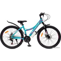 Велосипед Greenway 6930M р.16 2021 (бирюзовый/розовый)