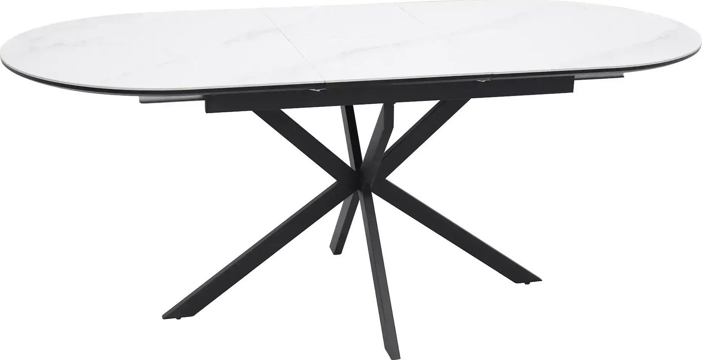 

Кухонный стол Signal Gaston ceramic 140-180/100 (белый/черный)