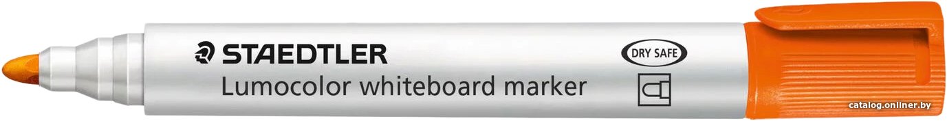 Маркер Staedtler Lumocolor whiteboard marker 351-4 (1 шт, оранжевый)