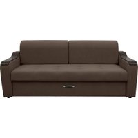Диван Сириус Лидер-3 ППУ (Eva 26 велюр коричневый)