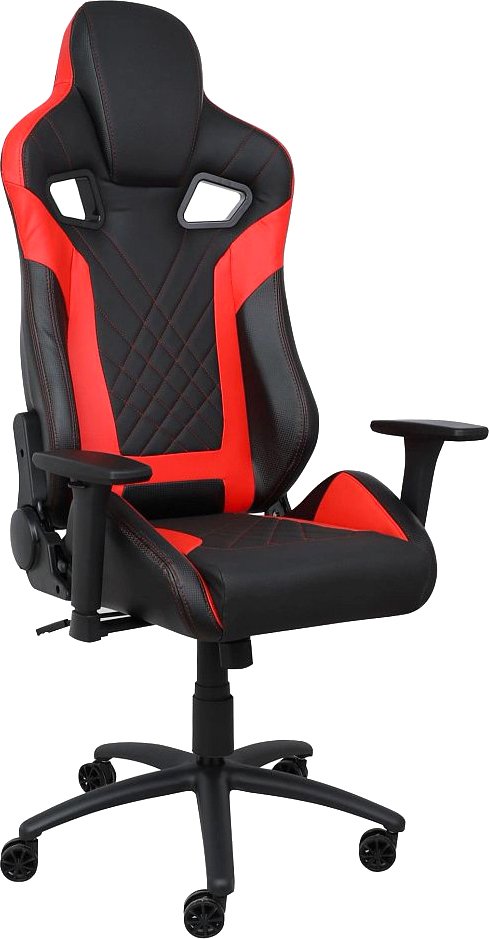 

Игровое (геймерское) кресло AksHome Viking (красный/черный)
