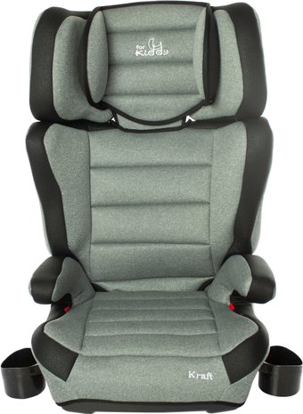 Детское автокресло ForKiddy Kraft (серый меланж)