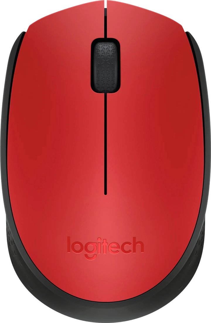 

Мышь Logitech M171 (красный/черный)