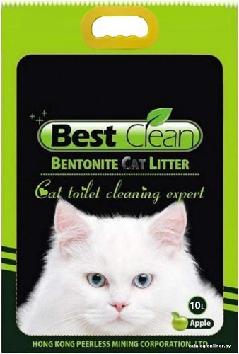 Наполнитель для туалета Best Clean с ароматом зеленого яблока 10 л
