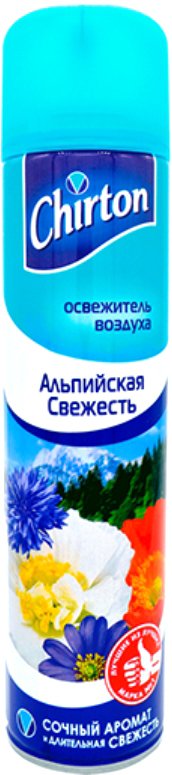 

Освежитель воздуха Chirton Альпийская свежесть (300 мл)