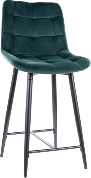 

Стул Signal Chic H-2 Velvet (bluvel 78 зеленый/черный)
