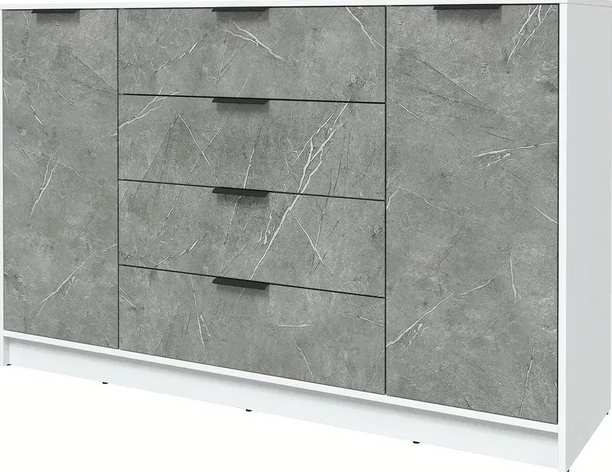 

Тумба Интерлиния Концепт КТ-Т160 Глосс (белый платинум/керамика)