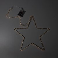 Подвеска AksHome Тип 4 Звезда 40см 104LED 3АА