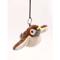 Игрушка для кошек Sima-Land Воробей 10915864 (коричневый)