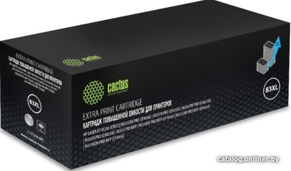 Картридж CACTUS CS-CF283XL-MPS (аналог HP CF283XL)