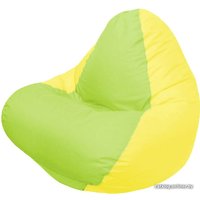 Кресло-мешок Flagman Relax Г4.1-011 (салатовый, желтый)