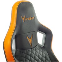 Игровое (геймерское) кресло Knight Outrider (черный/оранжевый)
