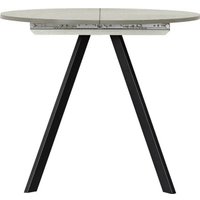 Кухонный стол Древпром М156 Пралеска ДП1-02-11 (самерсет/черный матовый)