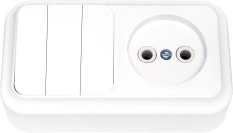 

Розетка Bylectrica 3В-РЦ-525 (белый)