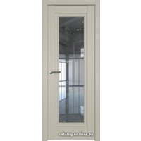 Межкомнатная дверь ProfilDoors 2.35U L 90x200 (шеллгрей, стекло прозрачное)