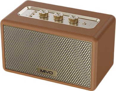 Беспроводная колонка Mivo M45 (коричневый)