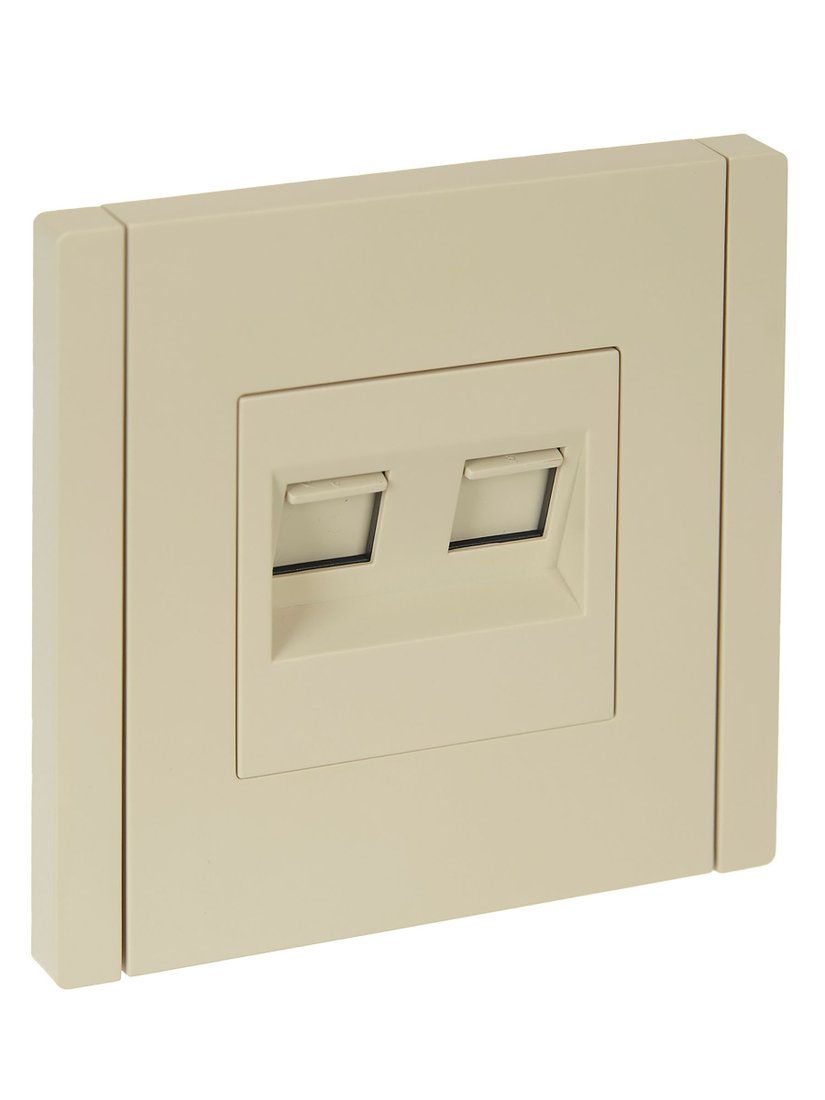 Розетка компьютерная IEK Forte&Piano FP-KT20-O-1-K10