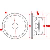 Среднечастотная АС KICX Headshot DPL65